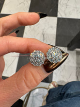 Load image into Gallery viewer, 3.75 Carat Flower Halo Studs
