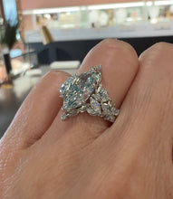 Load image into Gallery viewer, The Malone | Lab-Grown Marquise Vintage Engagement Ring (2.5 CTW)