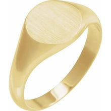 Load image into Gallery viewer, 8x8 Signet Ring - C