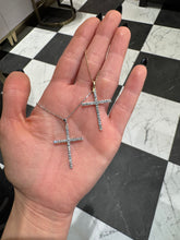 Load image into Gallery viewer, Linear Diamond Cross
