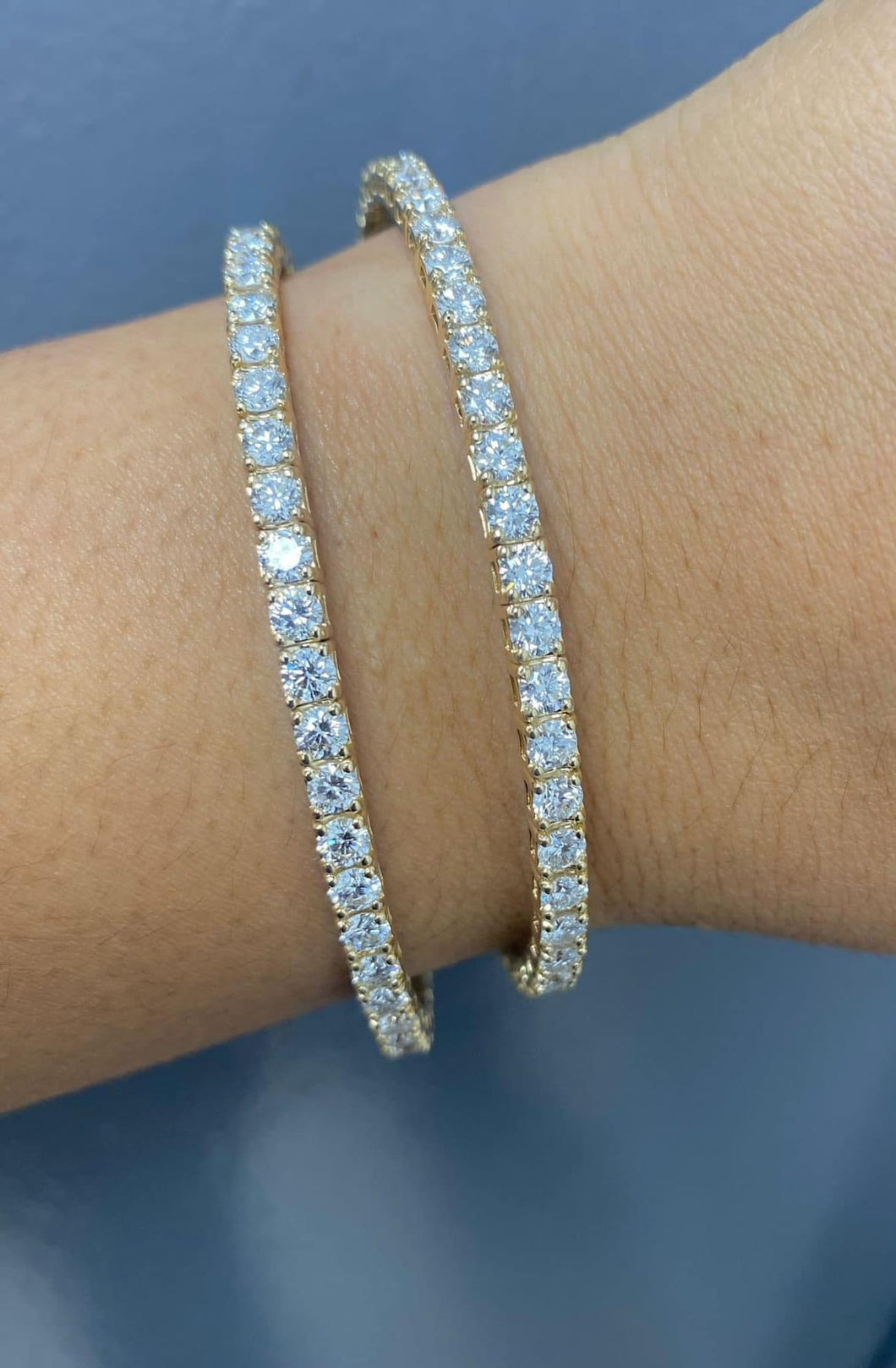 6.5 Lab Diamond Stretch Bracelet