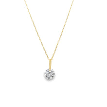 Load image into Gallery viewer, Floating Diamond Necklace
