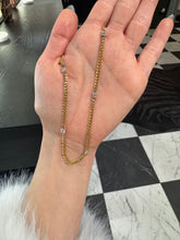 Load image into Gallery viewer, Miami Iced Out Station Necklace
