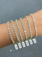 Load image into Gallery viewer, Diamond Essentials - Tennis Bracelets
