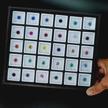 Load image into Gallery viewer, Lab Grown Gemstone Studs

