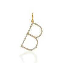 Load image into Gallery viewer, Oversized Letter Charm
