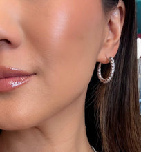 Load image into Gallery viewer, 3.00 CTW Lab-Grown Diamond Hoops - C
