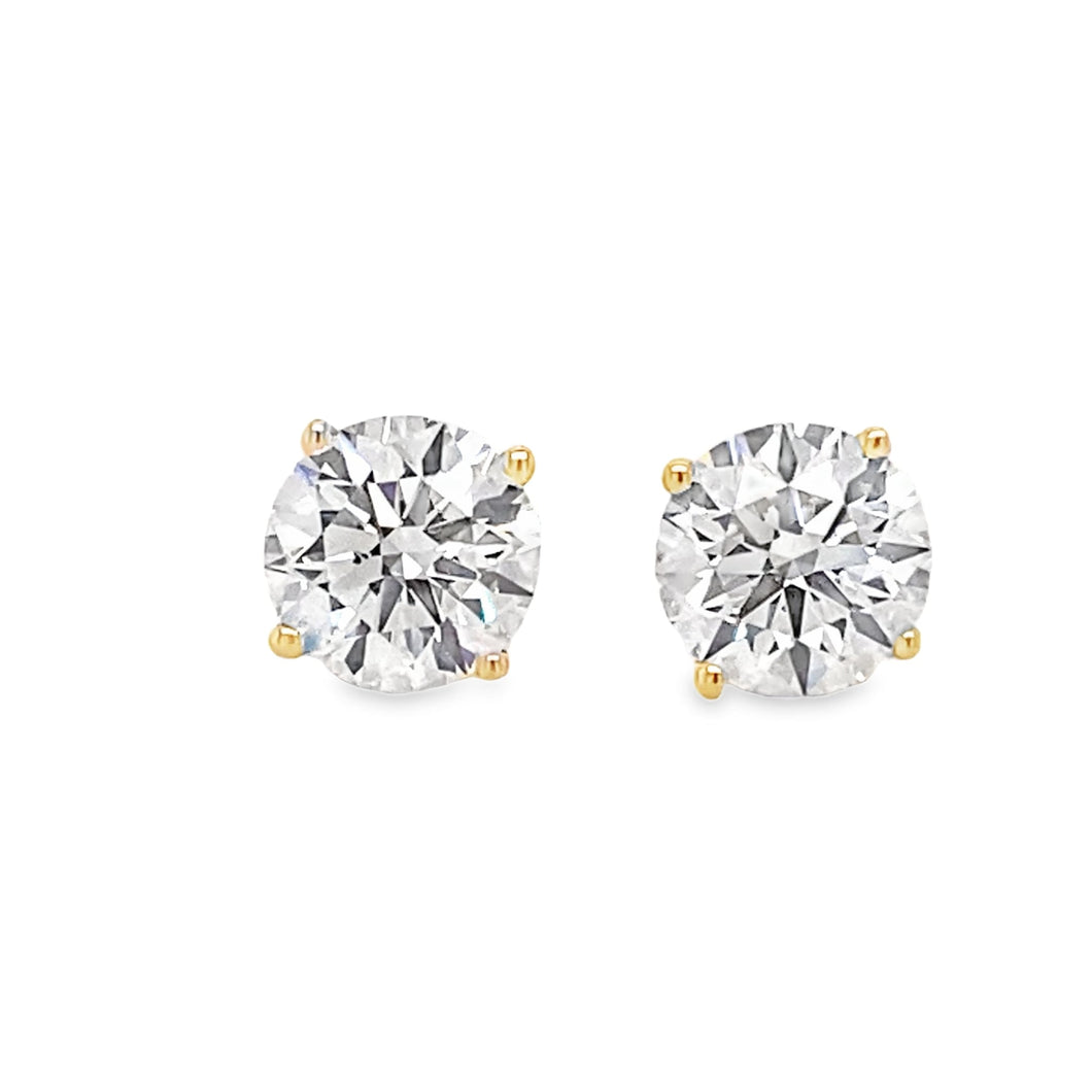 3 CTW Lab Grown Studs