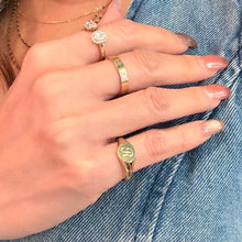 Load image into Gallery viewer, 8x8 Signet Ring - C
