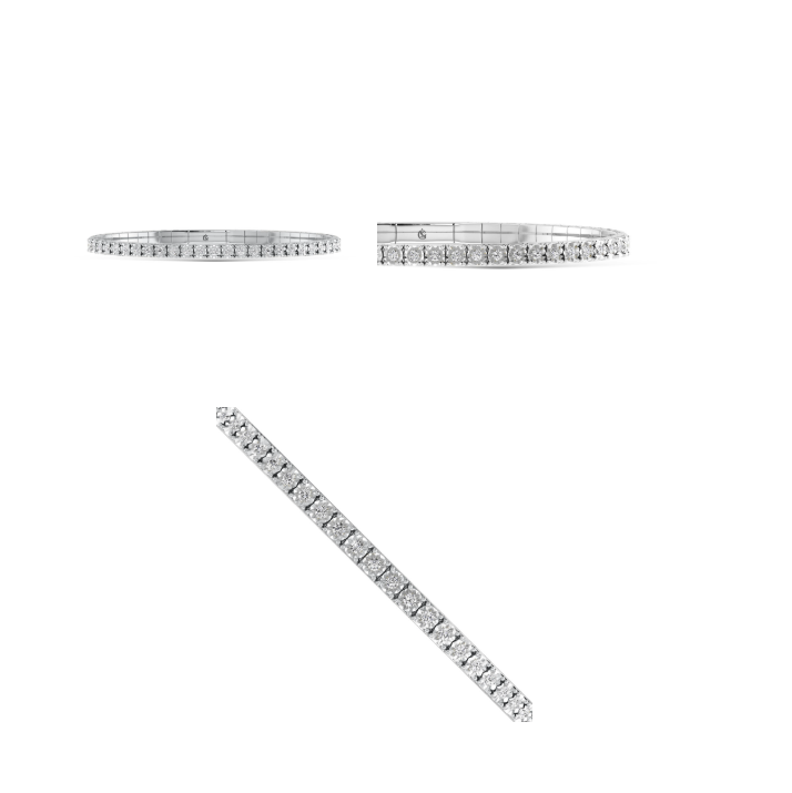 Sterling Silver Flex Bangle