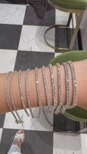 Load and play video in Gallery viewer, Diamond Essentials - Tennis Bracelets
