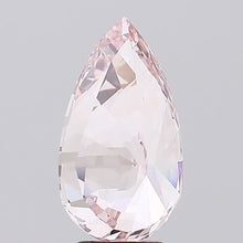 Load and play video in Gallery viewer, 5.18 Carat Powder Pink Pear Lab Grown Diamond
